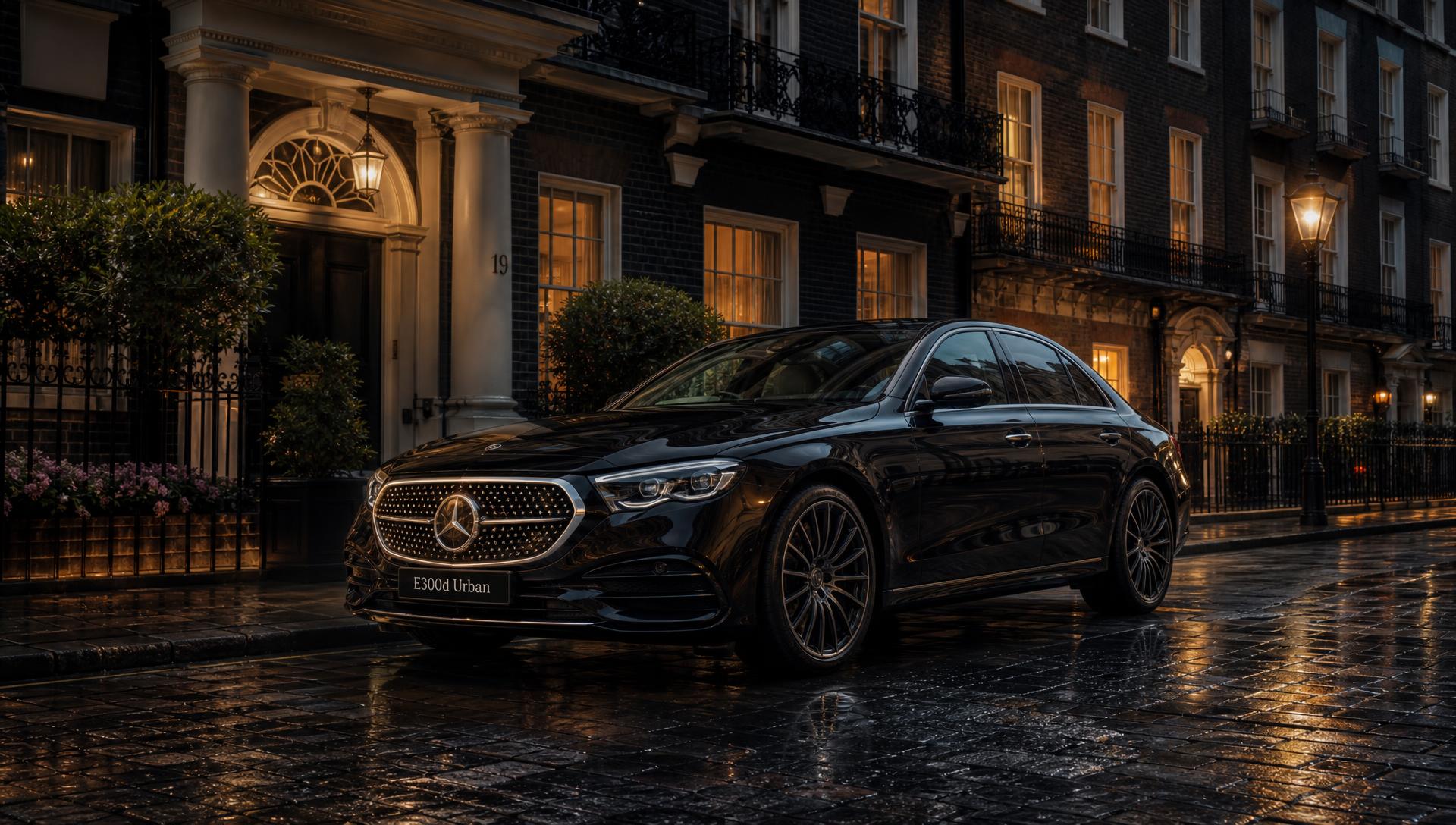 Mercedes E300e Urban 2025 · Mayfair, London